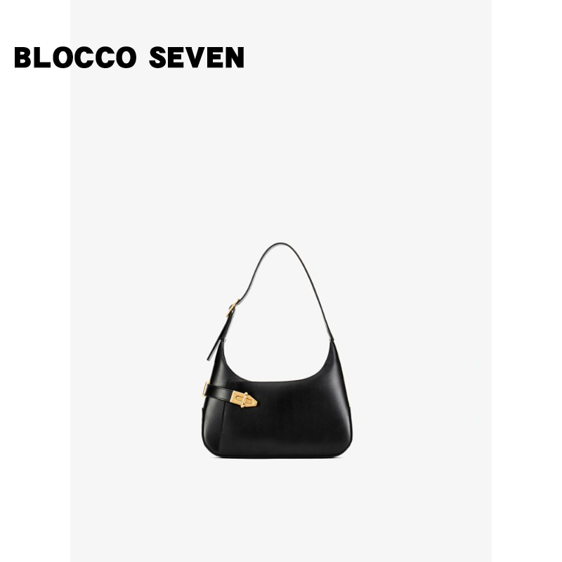 BLOCCO SEVEN 2025新款时尚简约百搭单肩斜挎包女高级感手提包包