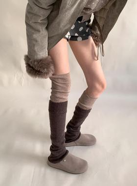 miu到没边了~2026早春韩系撞色袜套搭配连裤袜和勃肯袜套女DF