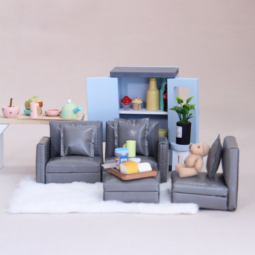 BJD娃屋仿真生活道具套装