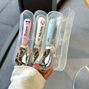 三丽鸥元宝勺子304不锈钢食品级可爱卡通儿童宝专用外出便携餐具