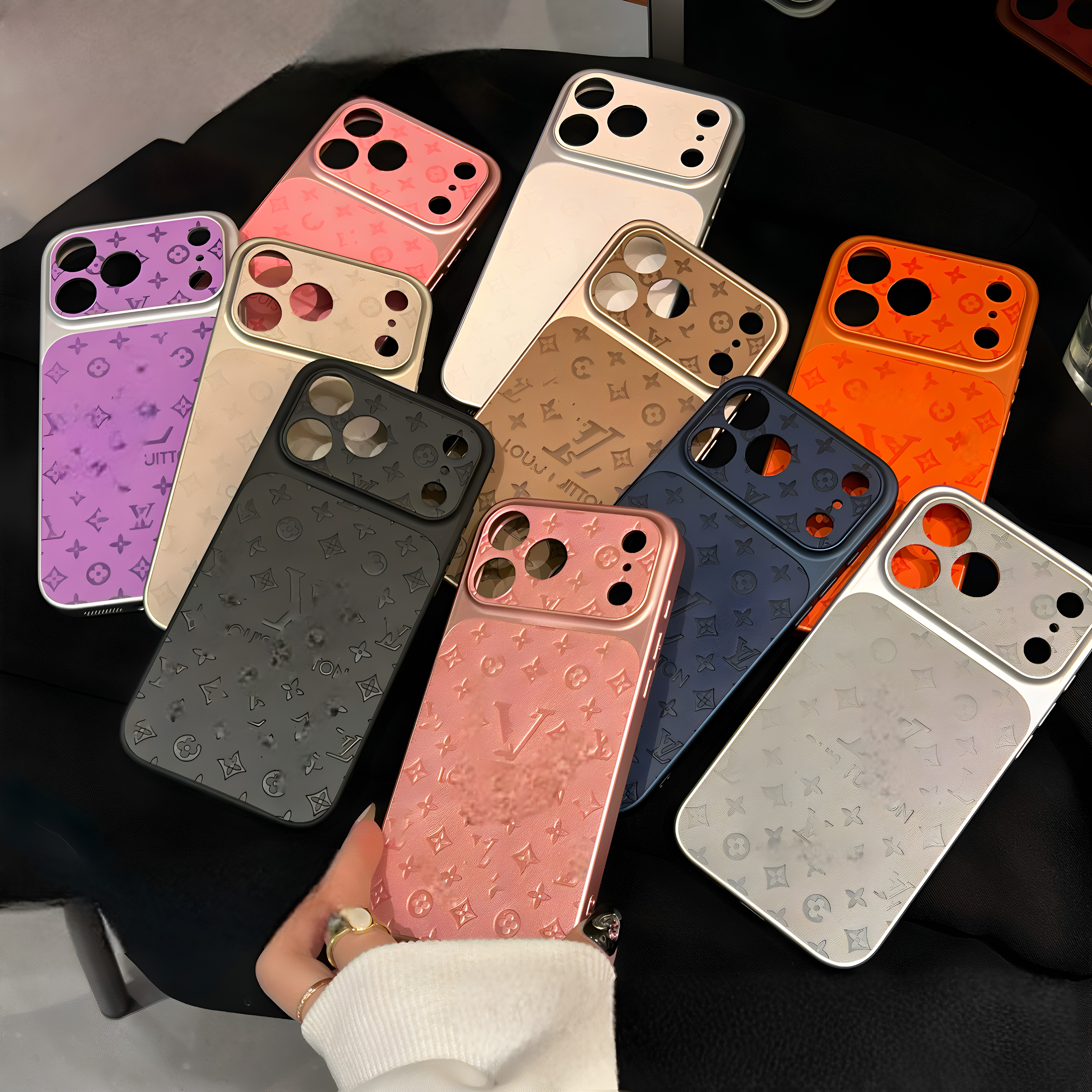 跨境爆款潮牌适用iPhone16Promax秒变17Pro外贸欧美风15ProMax手机壳13Promax新款14Pro抗防摔13保护套高级感