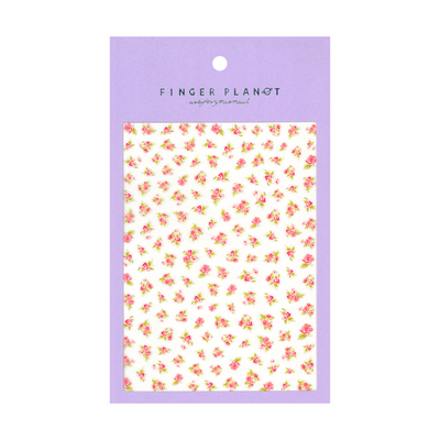 指行星FINGERPLANET美甲贴纸复古田园碎花安娜园林ANYL000054