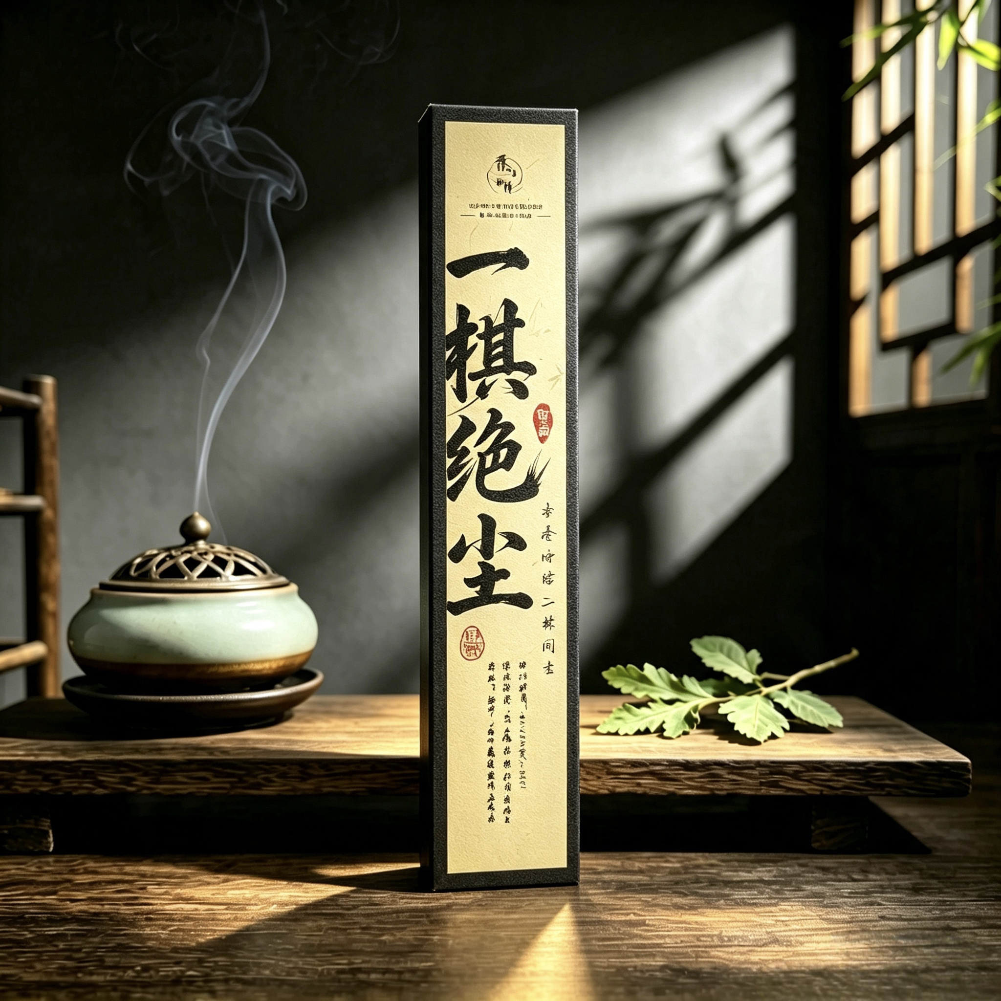 香港油结白奇楠绿棋楠线香 沉香熏香 茶室书房居家禅修静心香品