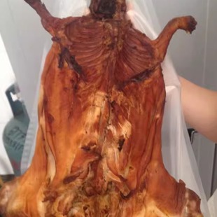 泰顺特产一店 腊兔 家养特色有皮 纯农味 烟熏兔 腊兔 温州特产