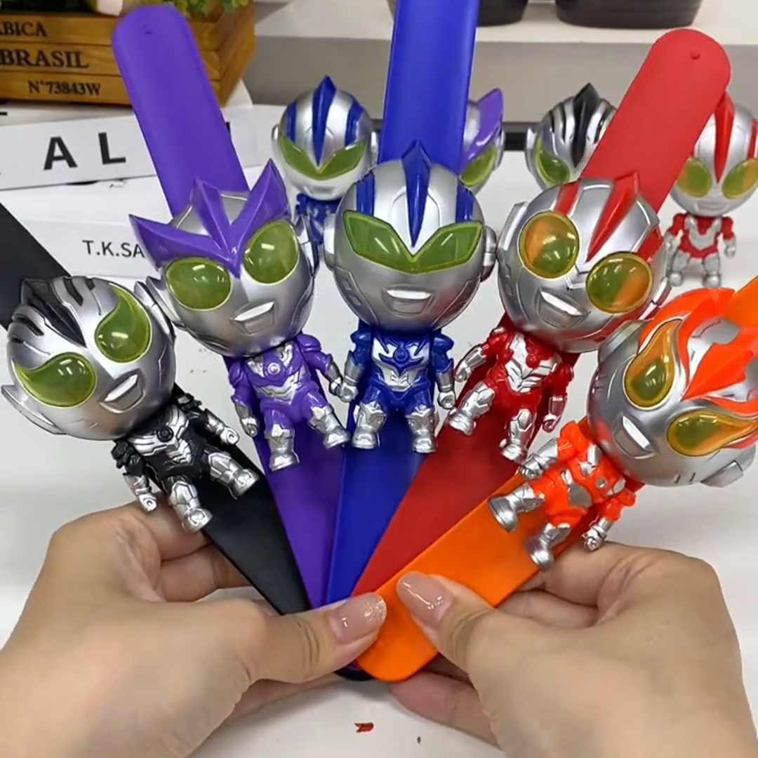 超人儿童变形手表玩具发光宝宝男生变身器3-4岁6电子卡通赛罗男孩