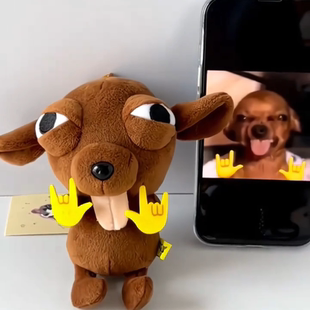 邪恶变种吉娃娃玩偶挂饰创意毛绒公仔娃娃包包挂件装饰品送人礼物