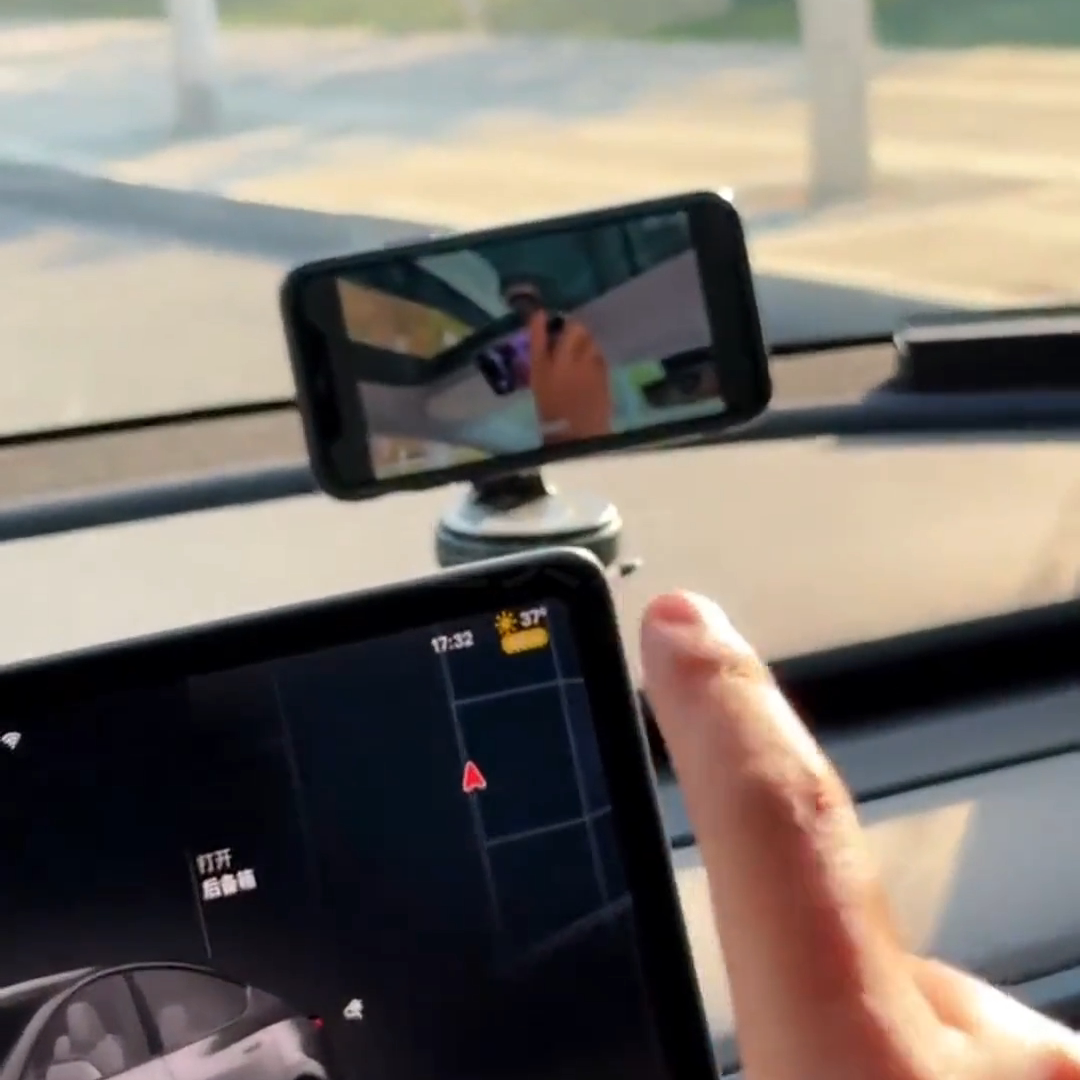 手机支架车载真空吸附磁吸贴片卡车无线充电平板支架固定器吸盘