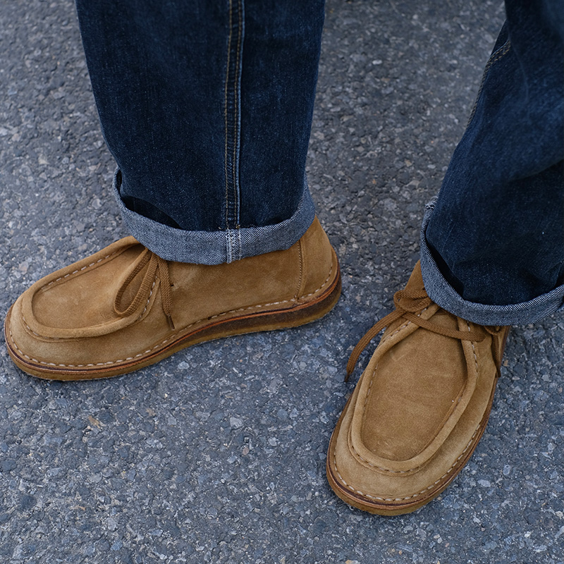 astorflex翻毛皮休闲皮鞋沙漠靴