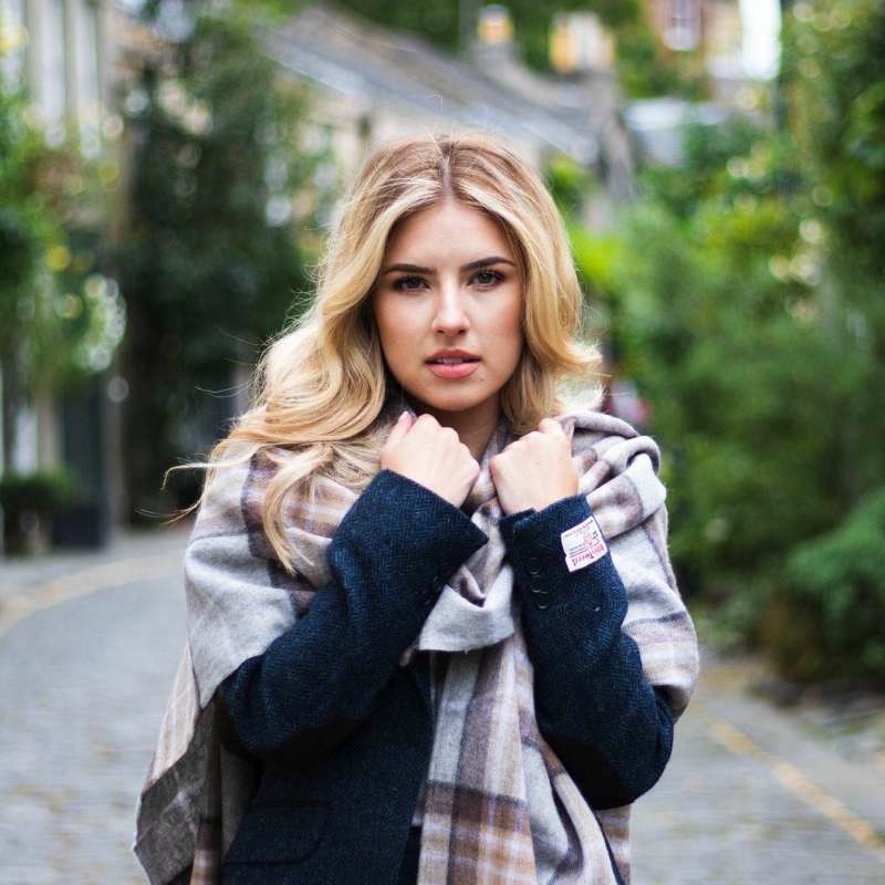 英国edinburgh爱丁堡羊毛围巾