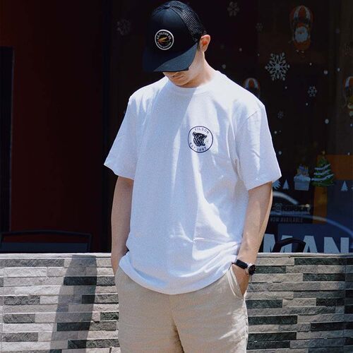 清仓短袖集合 FILSON 纯棉男士短袖男印花圆领T恤衬衫夏季休闲