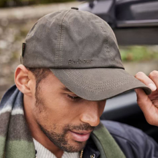 hat复古油蜡帽鸭舌帽棒球帽防水帽子遮阳帽四季 wax Barbour 英国