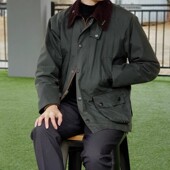 安欣同款 油蜡涂蜡夹克巴伯尔复古风衣外套 经典 Barbour bedale英版