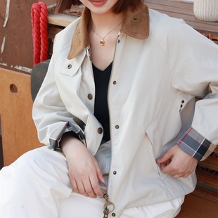 无蜡外套防水风衣夹克春秋风外套女士 短款 英国Barbour Sofie日版