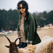 Bedale 英国Barbour cotton春秋干蜡风衣夹克宽松无蜡外套男