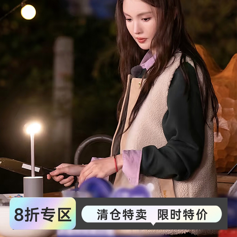 金晨同款 Barbour Dulsie女士马甲羊羔毛内胆背心秋冬款叠穿保暖