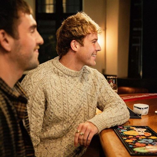 Peregrine麦昆厚款羊毛圆领毛衣