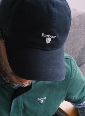 吴世勋 韩东君同款Barbour四季男士帽棒球帽复古鸭舌帽太阳帽子男
