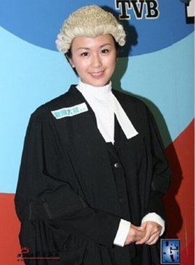 模拟發庭全套服装及道具大量现货法袍法guan服工作服律师袍律师服