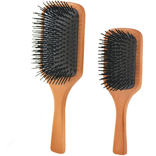 韩国艾凡达AVEDA气垫梳大S范爷推荐按摩气囊木梳子防脱发贵妇梳女