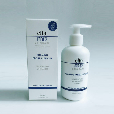 G美国进口Elta MD氨基酸泡沫卸妆洗面奶女弱酸性洁面乳207ml