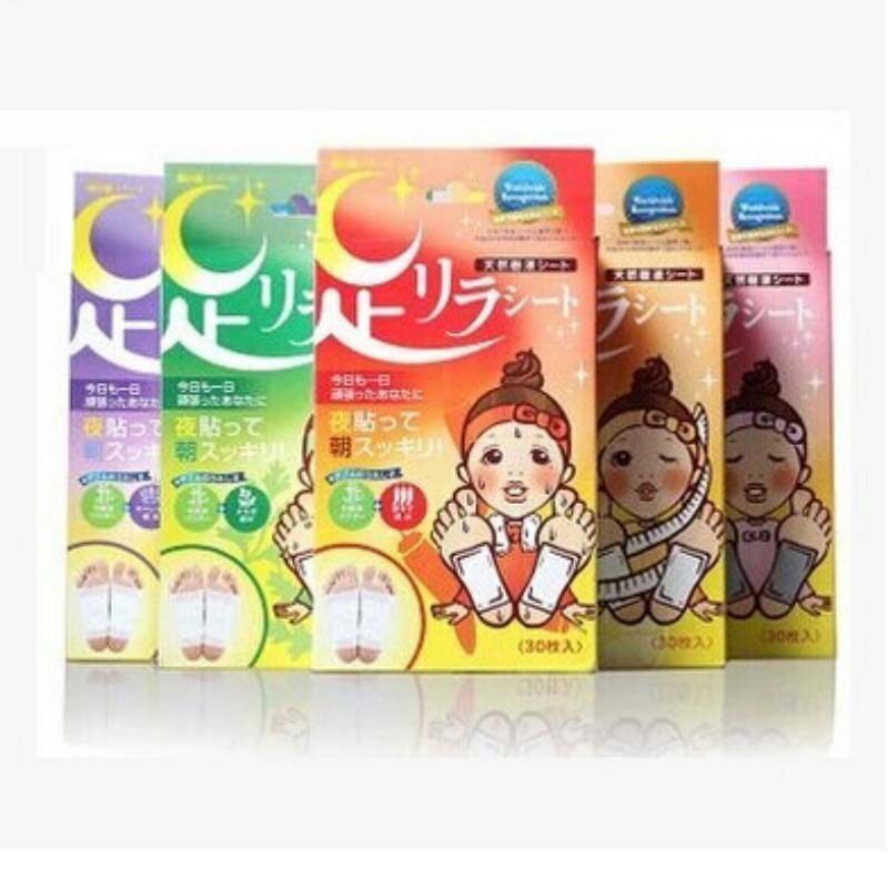 日本进口原装树之惠足贴女天然树液薰衣草西柚艾草舒缓疲劳30片