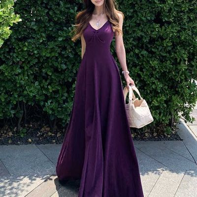 流行单品新款长裙风情万种的裙子