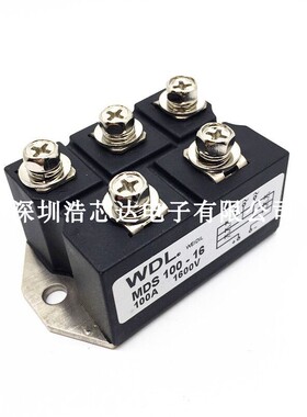 三相整流桥MDS100A1600V MDS100-16 =VUO82-16N07 全新 包邮