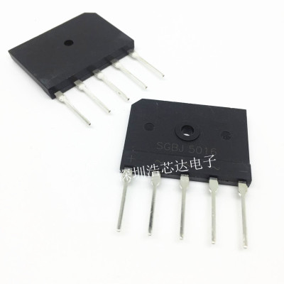 全新整流桥三相扁桥SGBJ3516 SGBJ5016 35A 50A 1600V 1200V 5脚