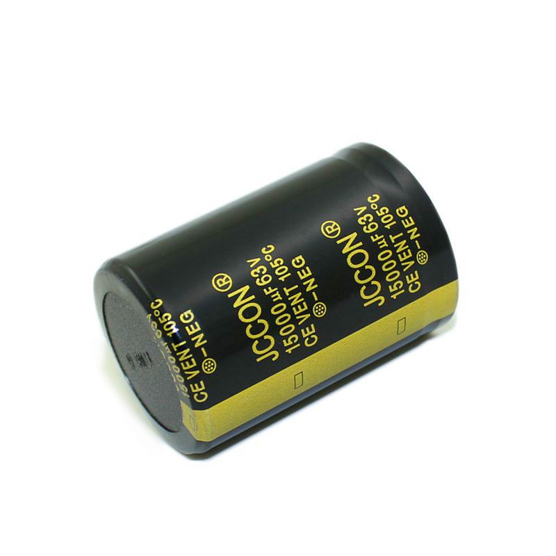 63v15000uf 63v JCCON黑金 全新牛角功放音频滤波电容35x50 35x60