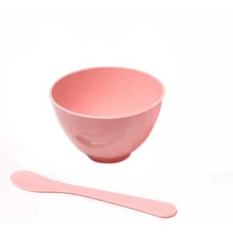 小碗面膜碗调膜碗套装面膜刷子水疗硅胶模具工具搅拌美容碗大号