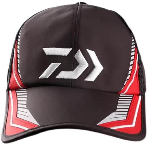 达亿瓦DC-7221路亚棒球帽遮阳防晒透气长舌太阳钓鱼帽子