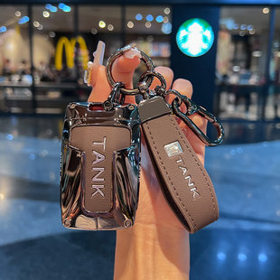 TANK300 适用新款 t新款 500hi4 400钥匙套汽车高档壳男扣 坦克700