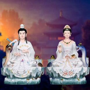 新款常仙太爷太奶真身神像常家公子四大家族蛇仙像体家用供奉摆件