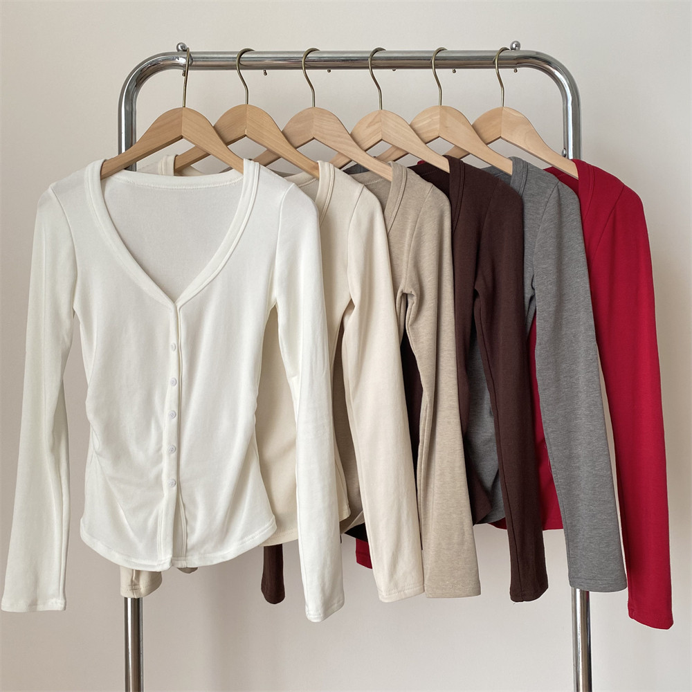 晚晚 成为经典! Du家原创自制基础款tee打底内搭针织衫百搭上衣女,女装/女士精品,衬衫,淘宝优惠券,粉丝福利购,淘宝优惠卷