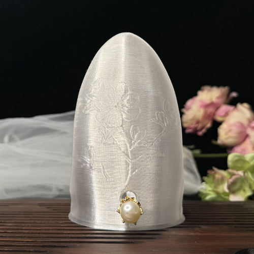 宋制3D发冠高冠梅花超仙