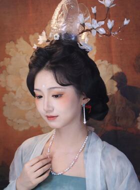 良造坊宋制婚服3D打印宋制山口冠