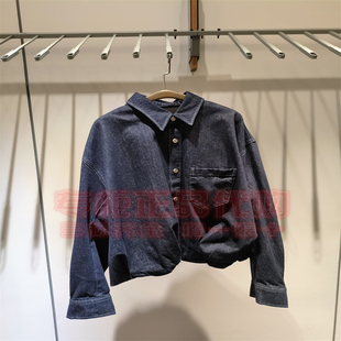 JNBY江南布衣 国内正品2025秋季新款 5P8614830翻领牛仔外套1595