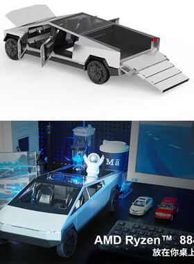 AMD锐龙R7 8845HS高性能迷你主机台式电脑皮卡车模高配电竞游戏