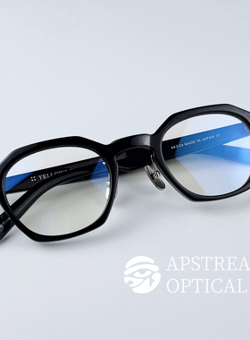 YELLOWS PLUS JEAN杂志款日系手作复古板材眼镜框小脸多边形镜架