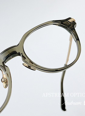 APS「Y型铰链」日本手作板材+钛复古皇冠形眼镜框架999同款NPM141