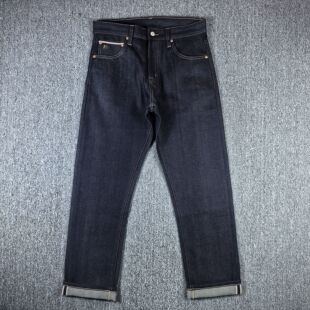 男装 RRL 13.5oz阿美咔叽刺绣口袋进口面料 牛仔裤 原色赤耳修身