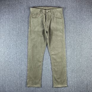 休闲裤 袋花 RRL 经典 纽扣门襟 口袋刺绣 复古灯芯绒修身