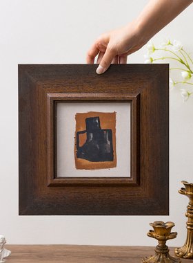 复古美式相框空框挂墙美拉德风画框装裱油画外框作品展示框架裱框