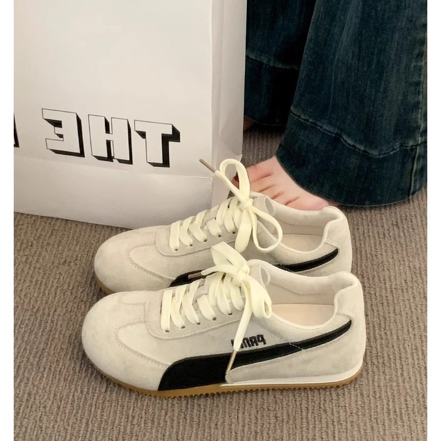 德训鞋女款2025新款爆款百搭小白鞋平底阿甘鞋子女鞋运动休闲板鞋,女鞋,休闲板鞋,淘宝优惠券,粉丝福利购,淘宝优惠卷