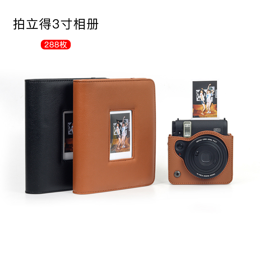 适用于富士拍立得相册mini99三寸相片收纳本mini12相纸胶片册minievo收纳册3寸2024新款