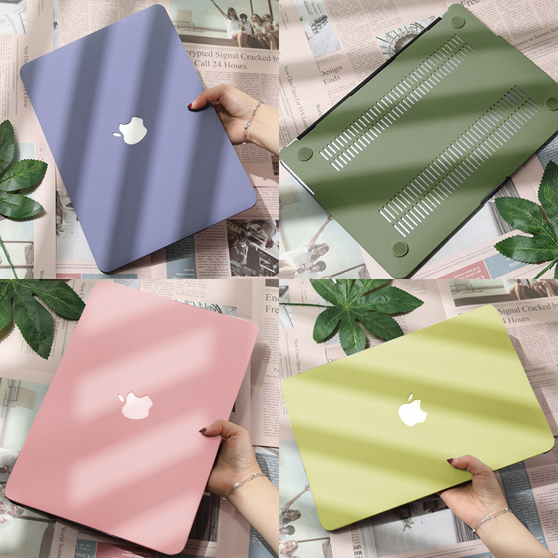 适用macbookpro14寸保护壳苹果电脑保护套macbookair13笔记本macbook外壳macair贴膜macpro15新款12M1 ...