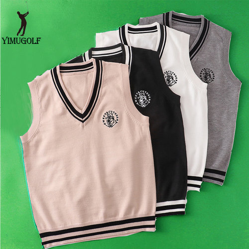 高尔夫新款秋冬背心球服
