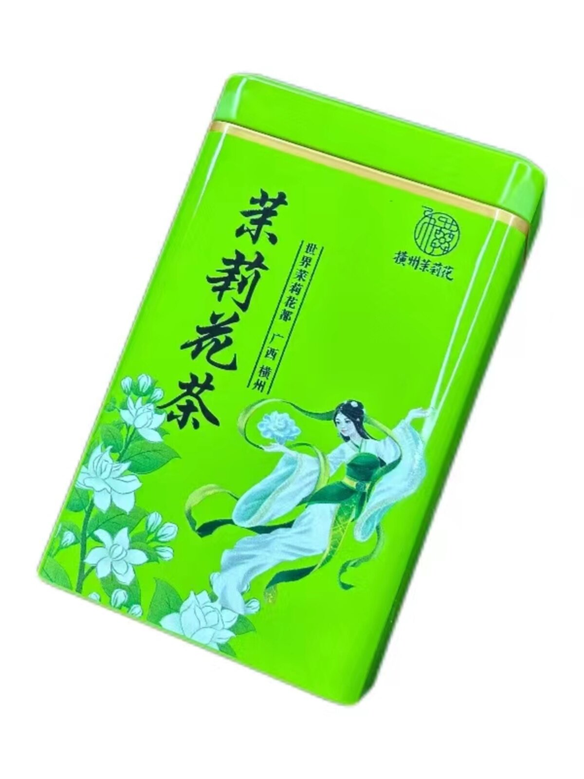 Guangxi Hengxian новый взрывной аромат жасмина с плавающей снежинкой, насыщенный натуральным жасминовым чаем, офисная повседневная одежда для путешествий Изображение 1