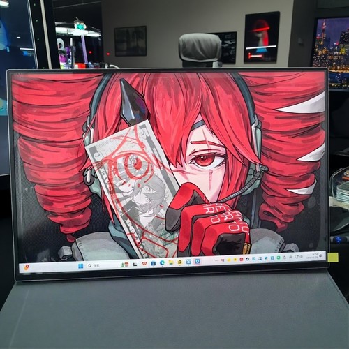18寸4K120Hz灵刃18便携屏CNC外壳