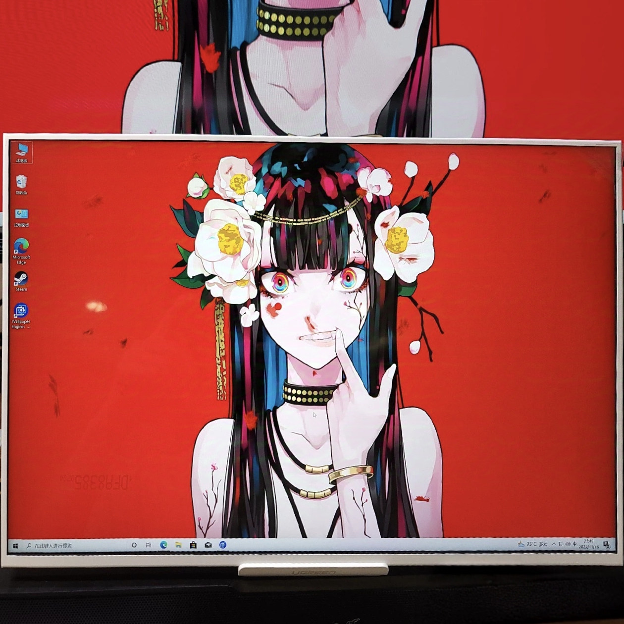 16寸2K R9000P同款液晶屏装配便携屏 高刷 超窄边框 WLED 16:10